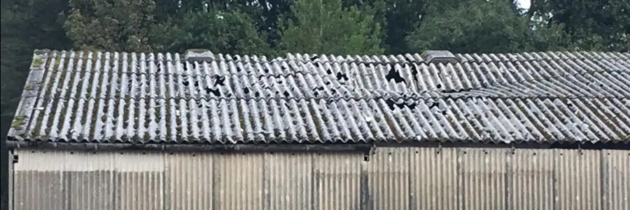 Asbestos cement corrugated roofing sheets
